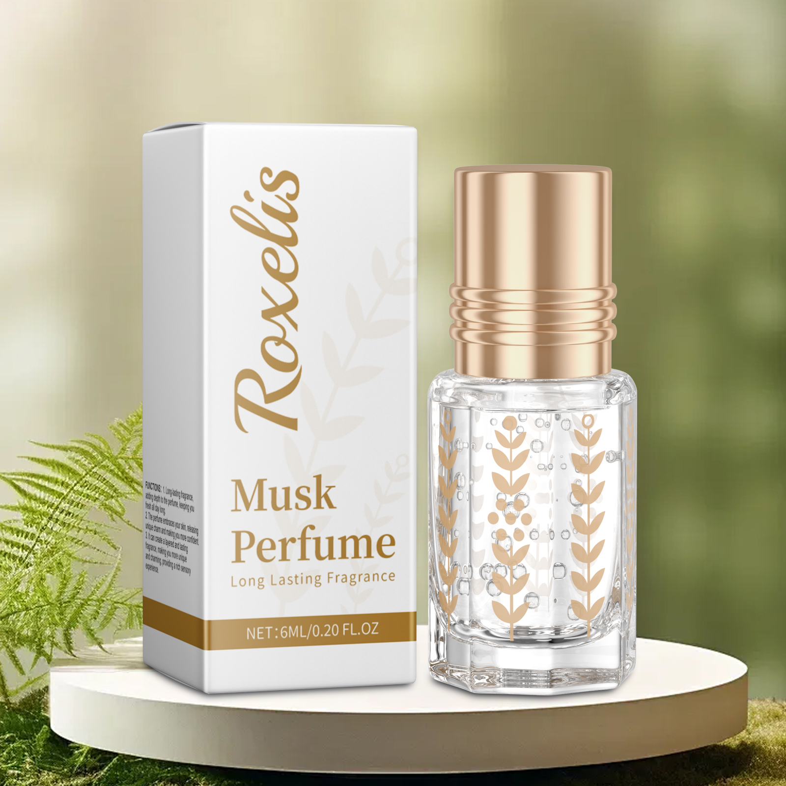 On Perfume & Fragrance Kota Bogor - Roxelis Portable Roll On Musk Perfume