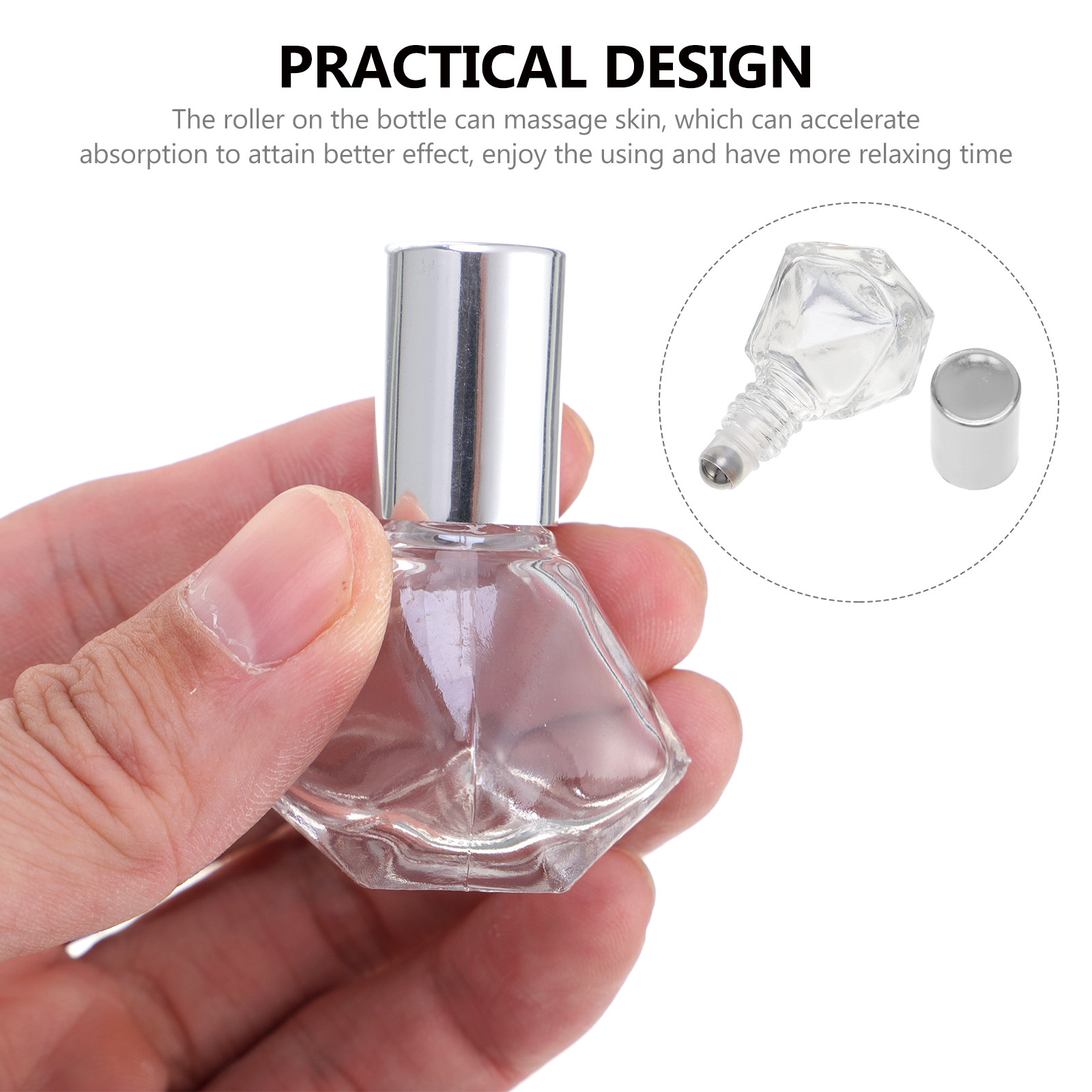 12Pcs 8Ml Glass Roll on Bottle - On Perfume & Fragrance Kota Bogor avis et prix