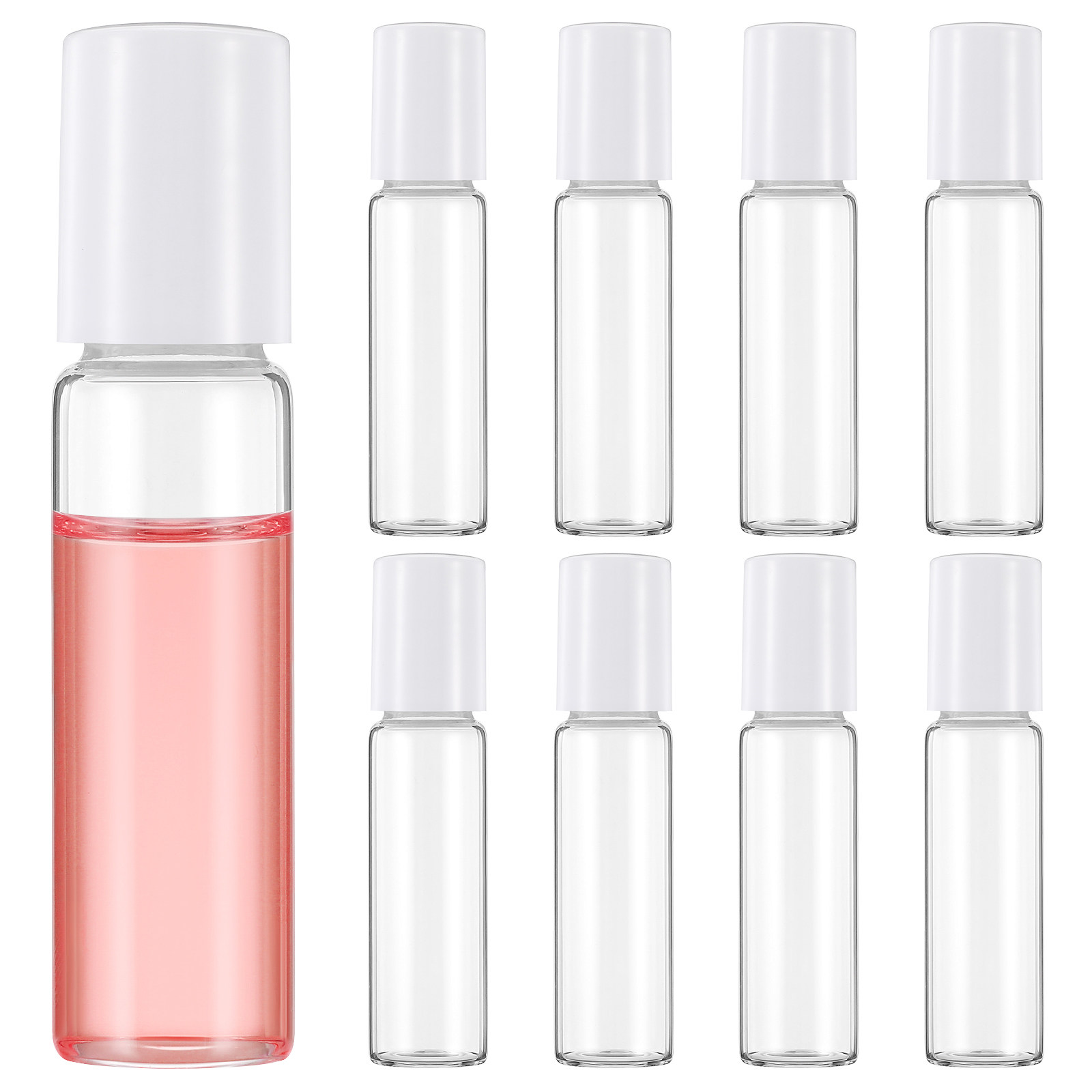 12Pcs 10Ml Glass Roller Bottle - On Perfume & Fragrance Kota Bogor avis et prix