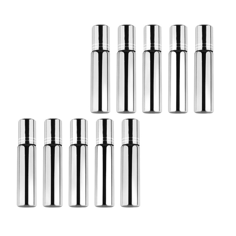 10Pcs Roll-on Bottles Stainles - On Perfume & Fragrance Kota Bogor avis et prix