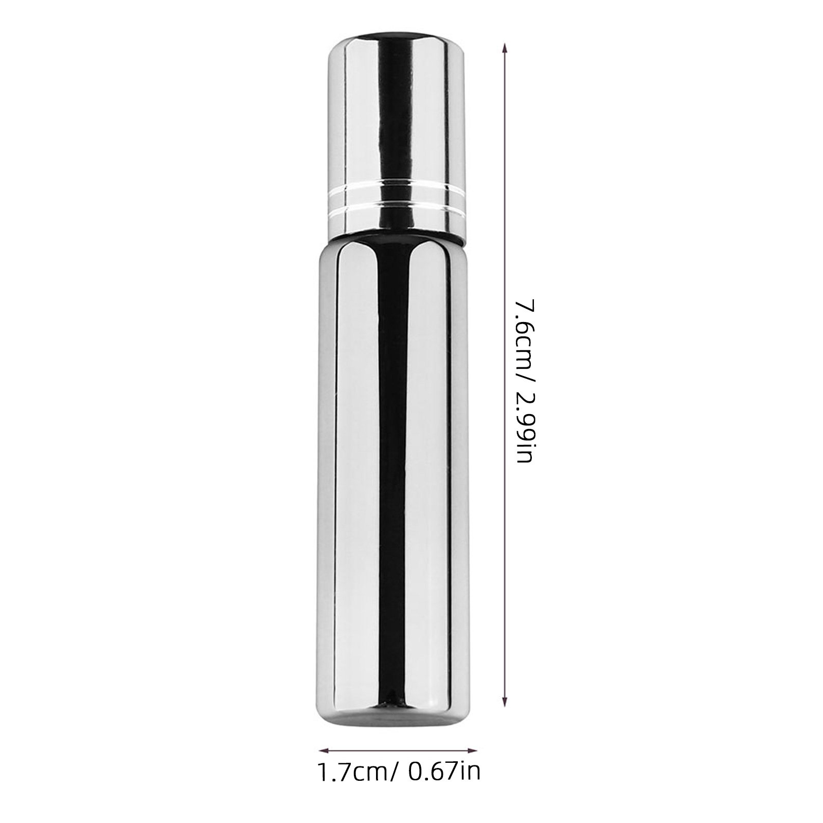 10Pcs Roll-on Bottles Stainles - On Perfume & Fragrance Kota Bogor avis et prix