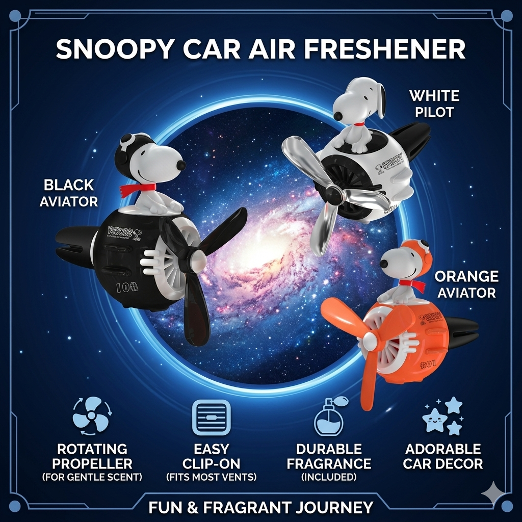 Cute Snoopy Anime Car Air Fres - Perfume Fragrance Good avis et prix